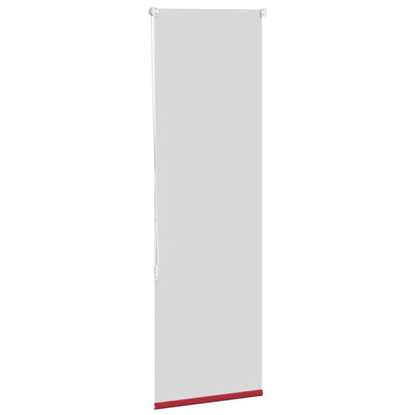 vidaXL Persiana de enrolar 50x150 cm largura tecido 45,7 cm poli&eacute;ster