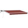 vidaXL Estrutura de Toldo Manual com LEDs 3,5 x 2 m