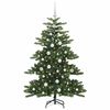 vidaXL &Aacute;rvore de Natal Articulada Artificial Verde 150 cm PVC e A&ccedil;o