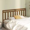 vidaXL Cabeceira de cama 186x4x100 cm pinho maci&ccedil;o castanho mel