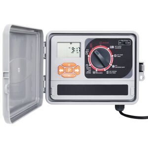 vidaXL Controlador de irriga&ccedil;&atilde;o de &aacute;gua para jardim
