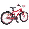 vidaXL Bicicleta Infantil 20 Polegadas para 6-11 Anos Vermelho