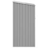 vidaXL Abrigo de jardim 87x98x159 cm aço galvanizado cinzento