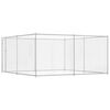 vidaXL Canil de exterior 383x383x185 cm
