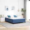 vidaXL Colch&atilde;o de Cama com colch&atilde;o Azul 140 x 190 cm tecido