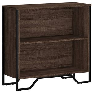 vidaXL Estante 80x31x74,5 cm derivados de madeira carvalho castanho