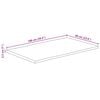 vidaXL Tampo de mesa retangular borda viva 100x60x2,5 cm ac&aacute;cia maci&ccedil;a