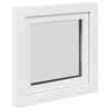 Janela de por&atilde;o Manual RISOR Branco 60 x 60 cm PVC e Vidro