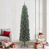 vidaXL &Aacute;rvore de Natal Artificial Verde 240 cm PVC e A&ccedil;o e Pl&aacute;stico