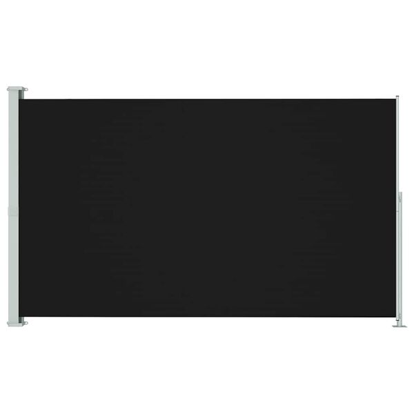 vidaXL Toldo lateral retr&aacute;til para p&aacute;tio 180x300 cm preto