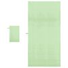 vidaXL Conjunto de Toalhas Esportivas 2 pcs Verde tecido