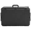 vidaXL Mala de viagem port&aacute;til 79,5x52x39 cm PP preto