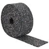 vidaXL Rolo de Granulado de Borracha Preto 200 x 10 x 0,8 cm Borracha