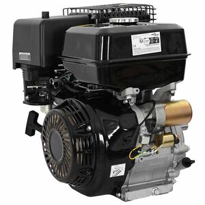 vidaXL Motor a gasolina 15 CV 11 kW preto