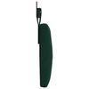 vidaXL Cabeceira Suspensa Verde Escuro 210 x 55 x 7 cm Veludo