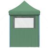 vidaXL Tenda p/ festas pop-up dobr&aacute;vel com 4 paredes laterais verde