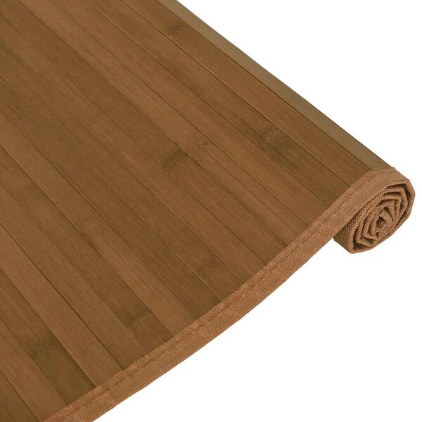 vidaXL Tapete retangular 80x200 cm bambu castanho