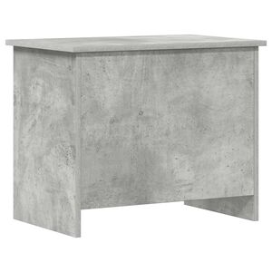 vidaXL Ba&uacute; de Armazenamento Cinzento Cimento 60 x 40 x 50 cm