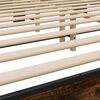 vidaXL Estrutura de cama 180x200 cm derivados madeira/metal