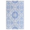 vidaXL Tapete de exterior 190x290 cm ARAKIL PP azul-beb&eacute;