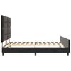 vidaXL Cama Box com cabeceira Preto 180 x 200 cm Veludo