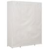vidaXL Roupeiro 135x40x170 cm tecido branco