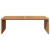 vidaXL Mesa Lateral de Jardim Manual Castanho 110 x 55 x 35,5 cm