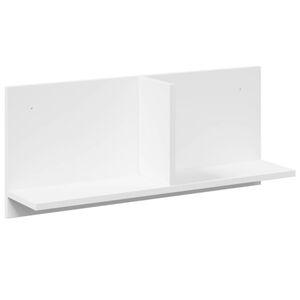 vidaXL Arm&aacute;rio de parede 70x16,5x30 cm derivados de madeira branco