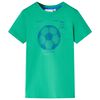 vidaXL T-shirt de crian&ccedil;a verde 140