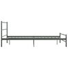 vidaXL Estrutura de cama metal 160x200 cm cinzento