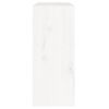 vidaXL Estante/divisória 60x30x71,5 cm madeira de pinho maciça branco