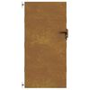 vidaXL Port&atilde;o de jardim 85x175 cm a&ccedil;o corten