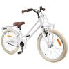 vidaXL Bicicleta Infantil 20 Polegadas para 6-11 Anos Branco