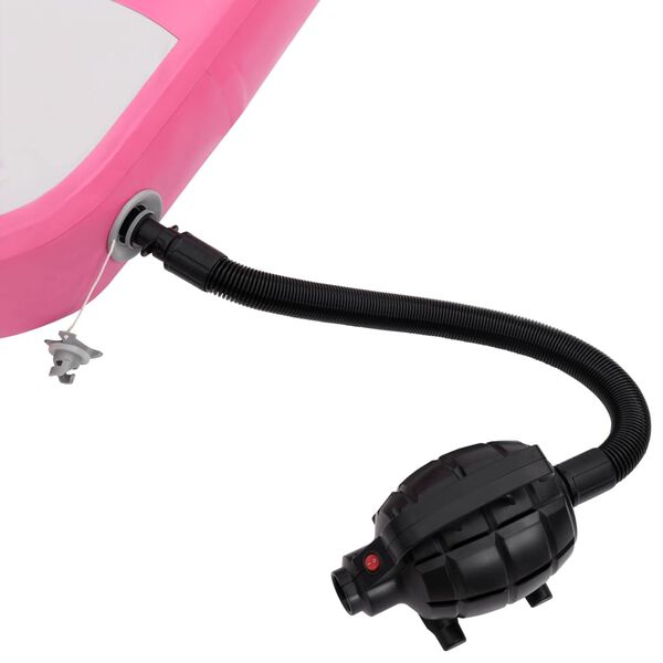 vidaXL Bomba de ar el&eacute;trica preta