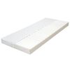vidaXL Colch&atilde;o 120x200 cm 7 zonas espuma PU 10 cm H2 H3