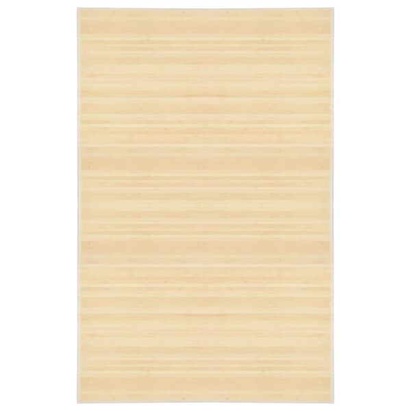 vidaXL Tapete de bambu 100x160 cm natural