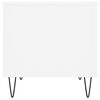 vidaXL Mesa de centro 60x44,5x45 cm derivados de madeira branco