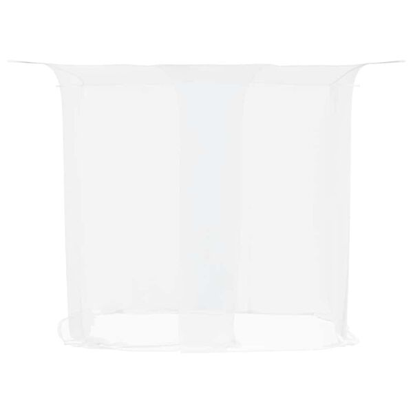vidaXL Rede mosquiteira suspensa malha branco 220x100x150 cm