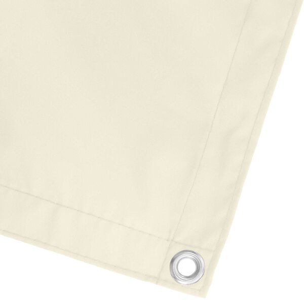 vidaXL Tela de Varanda Creme 100 x 400 cm Tecido Oxford