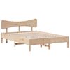 vidaXL Cama sem colch&atilde;o 120x190 cm madeira de pinho maci&ccedil;a