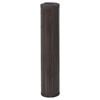 vidaXL Tapete retangular 100x1000 cm bambu castanho-escuro