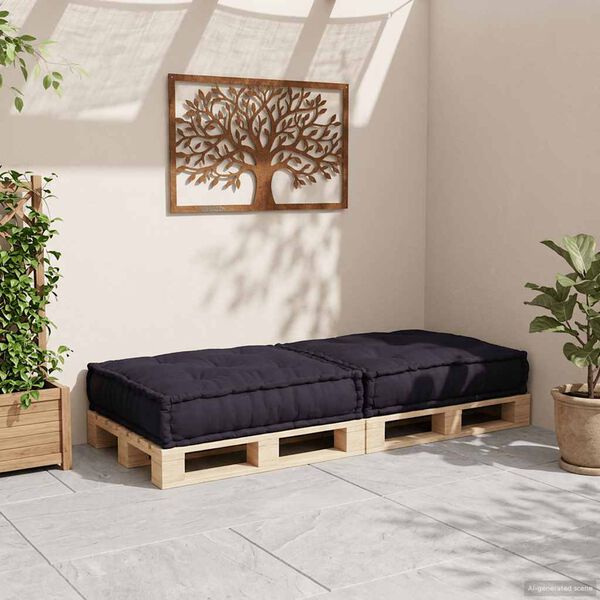 vidaXL Unidade de sof&aacute; modular 70x70x36 cm tecido antracite