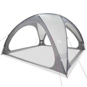 vidaXL Tenda de festas imperme&aacute;vel cinzento