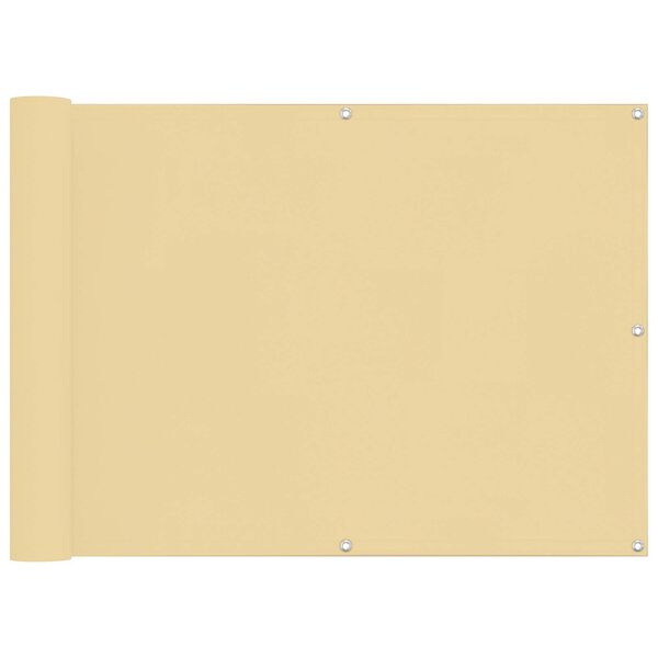 vidaXL Tela de Varanda Alum&iacute;nio oxford revestido em PU