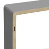 vidaXL Prateleiras de parede em forma de cubo 3 pcs MDF cinzento