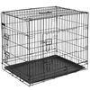@Pet Transportadora para c&atilde;es metal 63x44x50,5 cm preto 15001