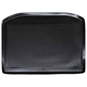 vidaXL Tapete de Porta-Malas Preto QASHQAI TPE