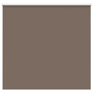 vidaXL Persiana de enrolar 145x130 cm largura tecido 141,6cm poli&eacute;ster
