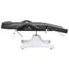 vidaXL Mesa de massagens 180x62x(86,5-118) cm cinzento