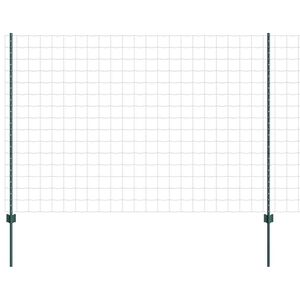 vidaXL Cerca com Poste Verde